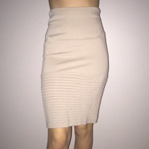 Beige skirt